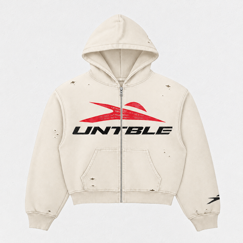 "UNTBLE" ZIP UP
