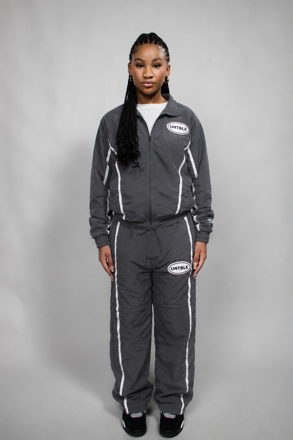 GREY "UNTBLE' TRACKSUIT